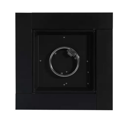 30 In. 40,000 BTU Black Steel Propane Outdoor Fire Pit
